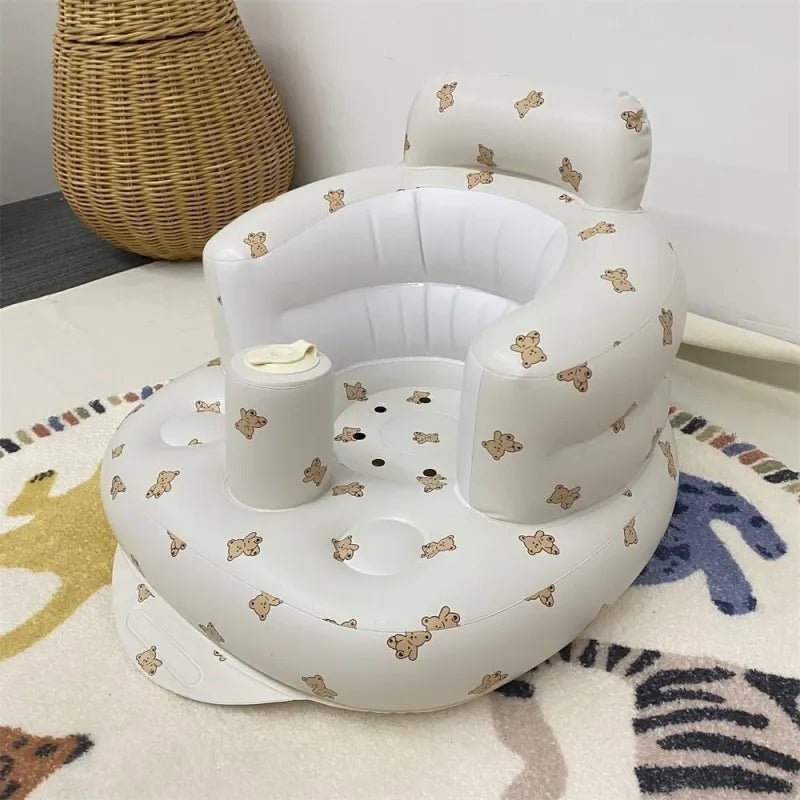 Inflatable Baby Chair for Dining & Bath - Galaxy Cart