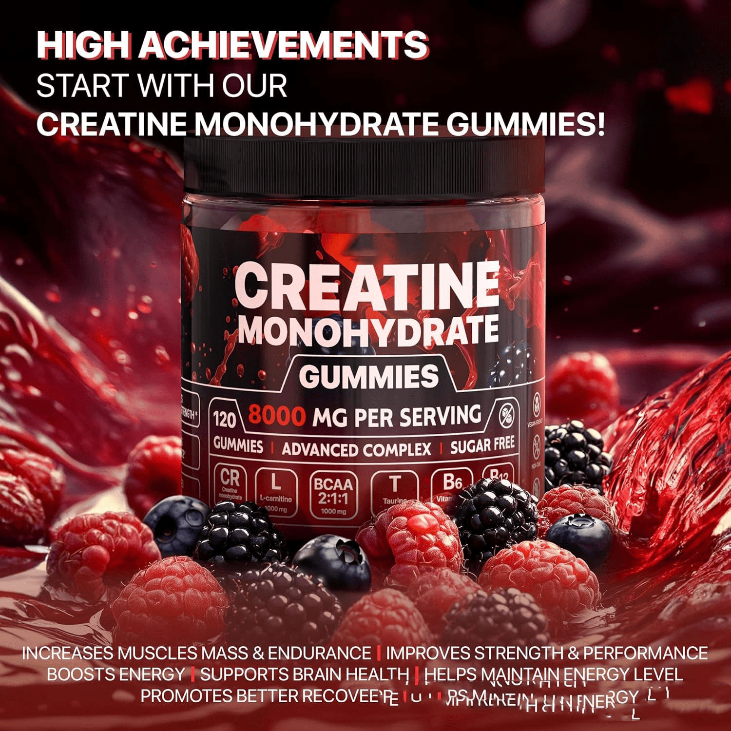 Muscle Boost Gummies - Galaxy Cart