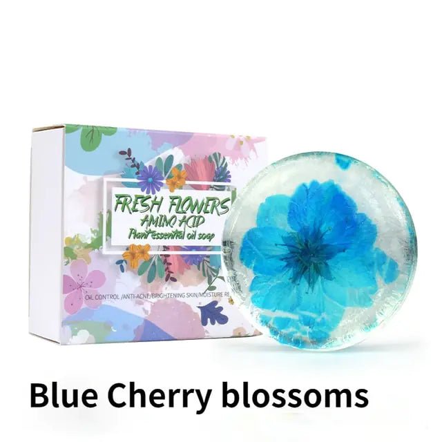 Real Flower Amino Handmade Soap - Galaxy Cart