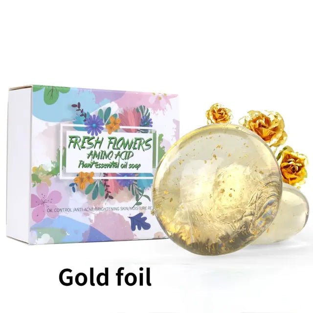 Real Flower Amino Handmade Soap - Galaxy Cart