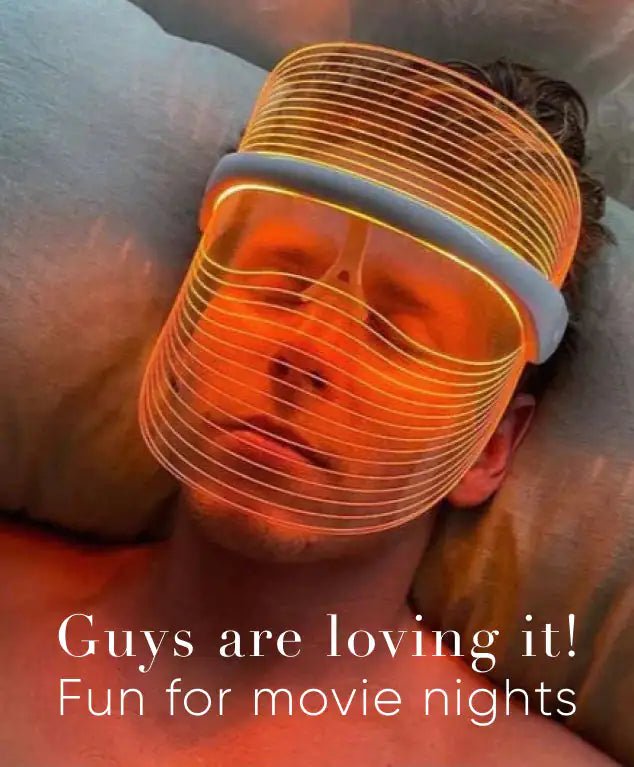 Solaris Laboratories NY How To Glow 4 Color LED Light Therapy Mask SALE - Galaxy Cart
