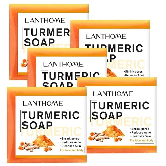 Turmeric Soap Face Cleansing Anti Acne - Galaxy Cart
