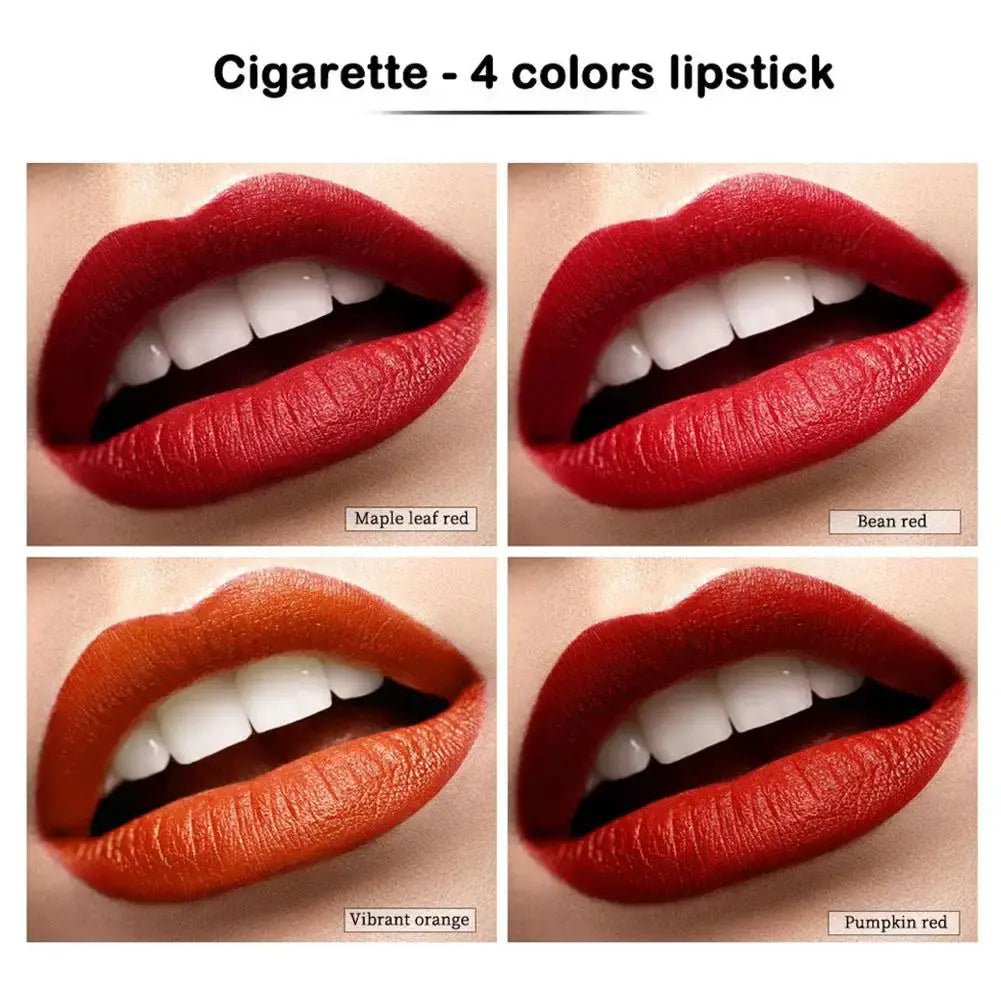 4 Colors Set Matte Waterproof Lip Stick - Galaxy Cart