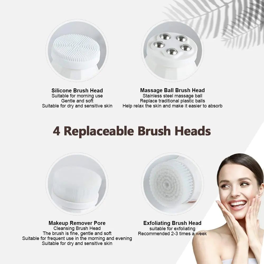 4 In 1 Facial Cleansing Brush - Galaxy Cart