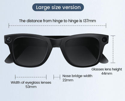 AI Camera Smart Glasses - Galaxy Cart