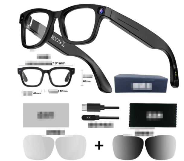 AI Camera Smart Glasses - Galaxy Cart