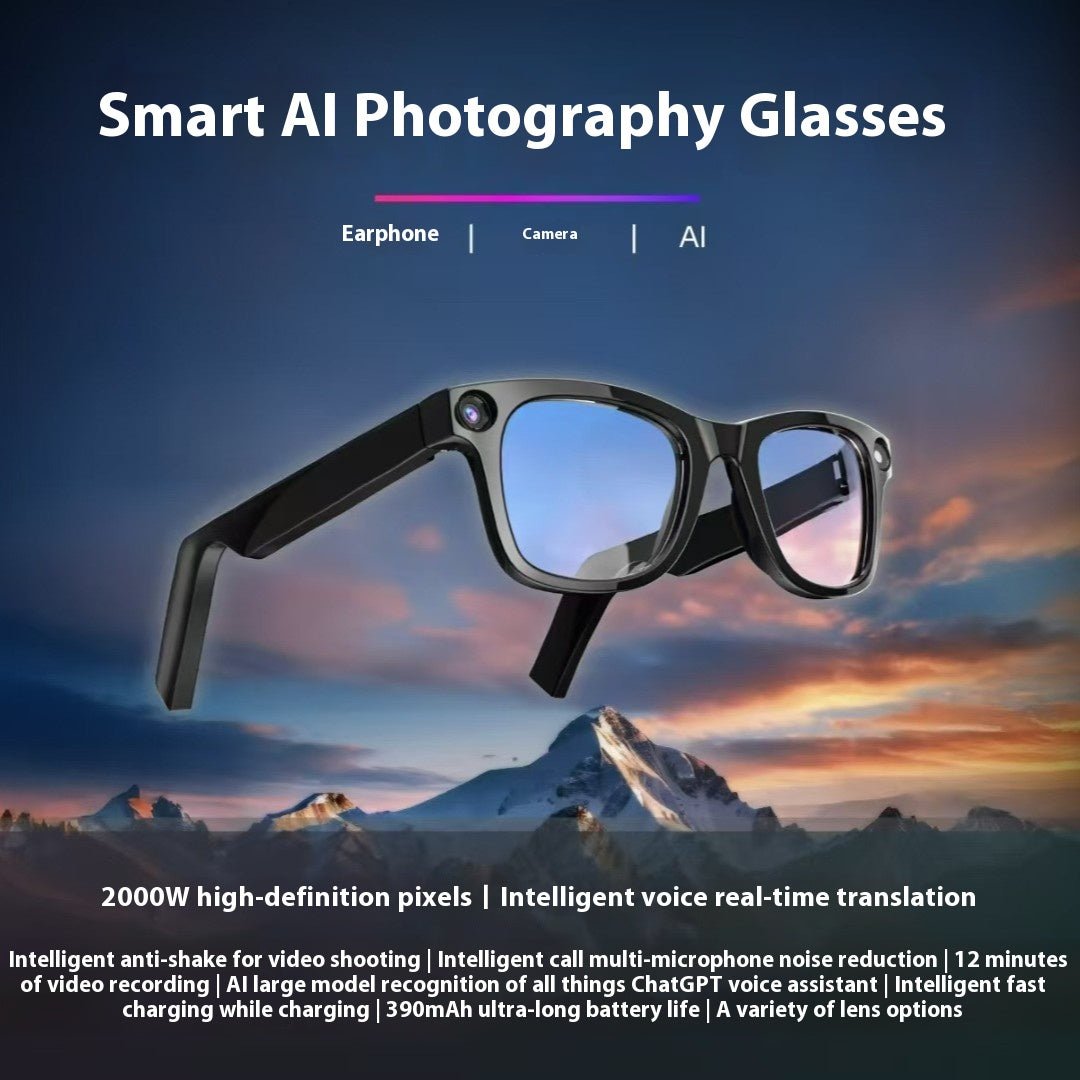 AI Camera Smart Glasses - Galaxy Cart