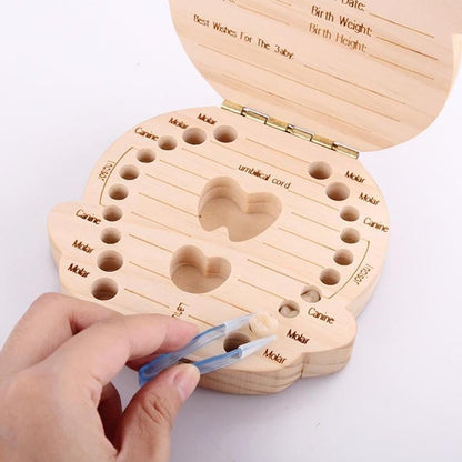 Baby Wooden Teeth Organizer - Galaxy Cart