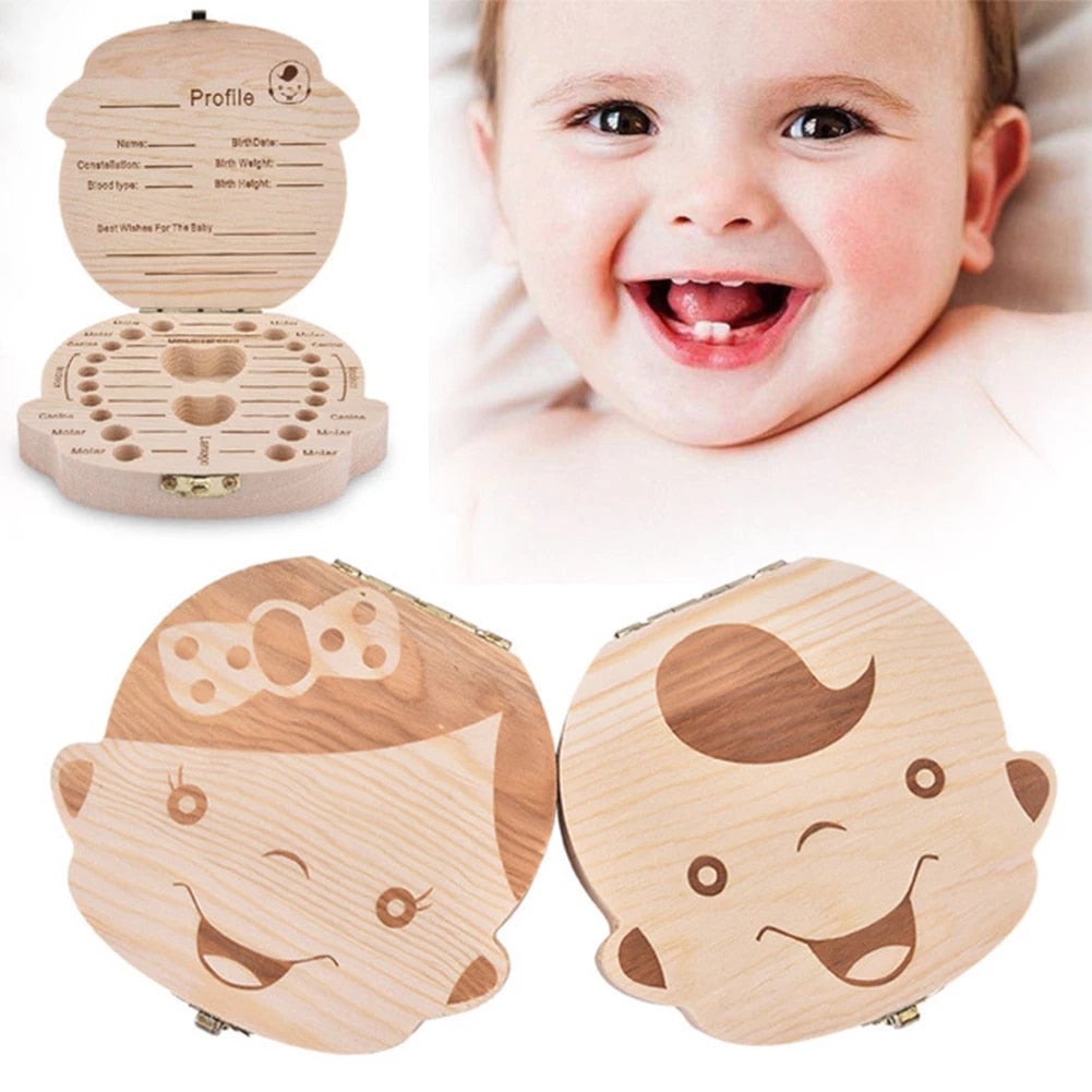 Baby Wooden Teeth Organizer - Galaxy Cart