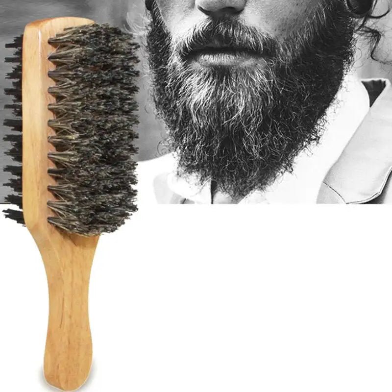 Boar Bristle Beard Brush - Galaxy Cart