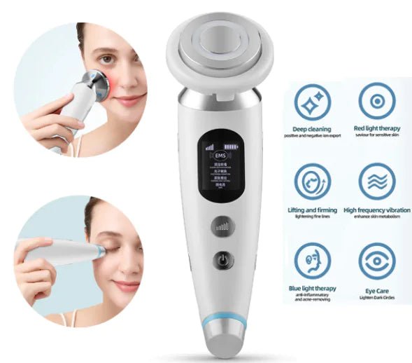 Face Massager Light Therapy - Galaxy Cart