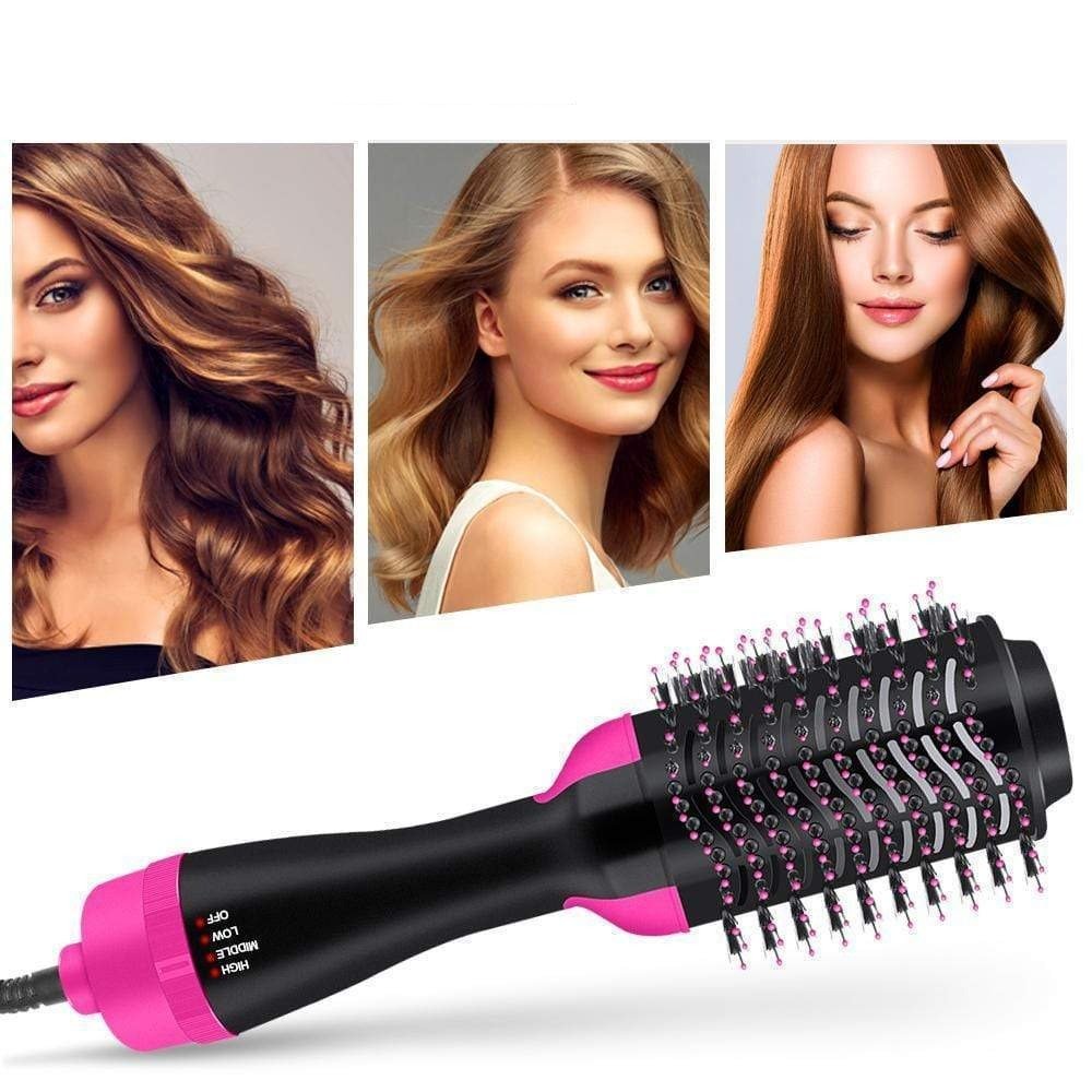 Hot Air Hair Dryer Brush &amp; Volumizer - Galaxy Cart