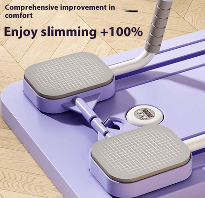 Household Abdominal Wheel Fitness Board - Galaxy Cart