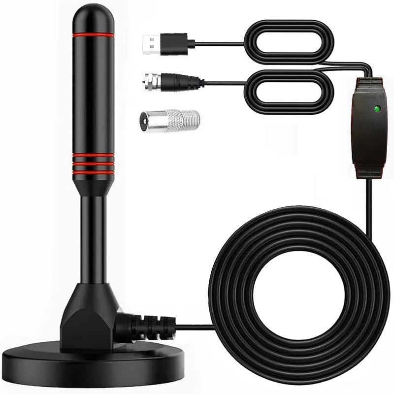 Indoor/Outdoor Suction Cup TV Antenna DTMB DVB-T2 - Galaxy Cart