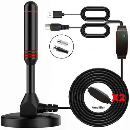 Indoor/Outdoor Suction Cup TV Antenna DTMB DVB-T2 - Galaxy Cart