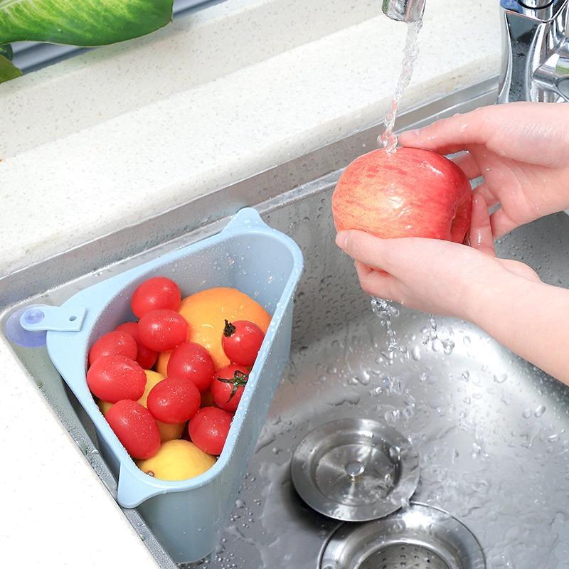 Kitchen Sink Drain Basket Organizer - Galaxy Cart