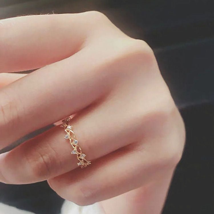 Light Luxury S925 Sterling Silver Fashion Ring - Galaxy Cart