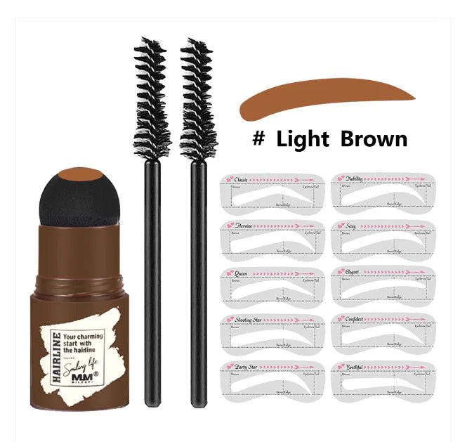 One Step Eyebrow Stamp Kit - Galaxy Cart