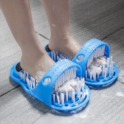 Plastic Feet Massager Bath Slippers - Galaxy Cart