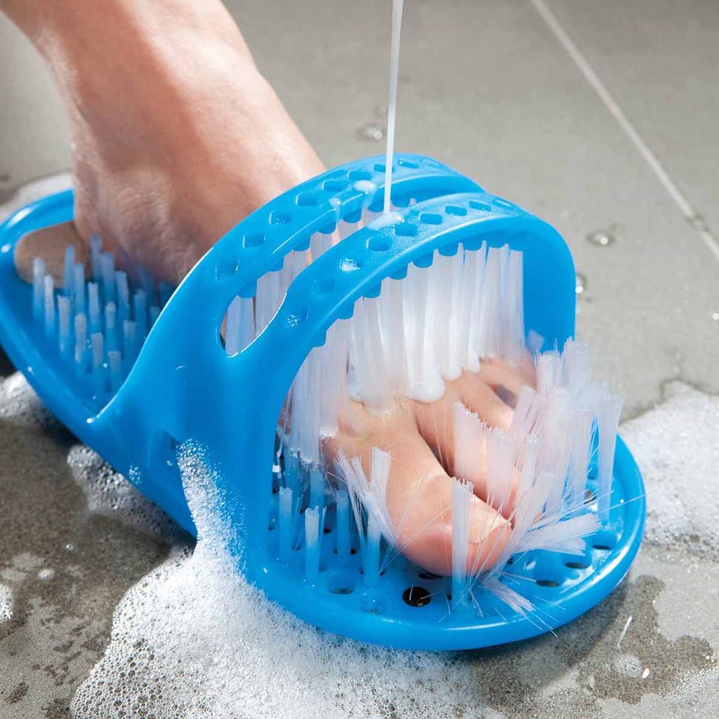 Plastic Feet Massager Bath Slippers - Galaxy Cart