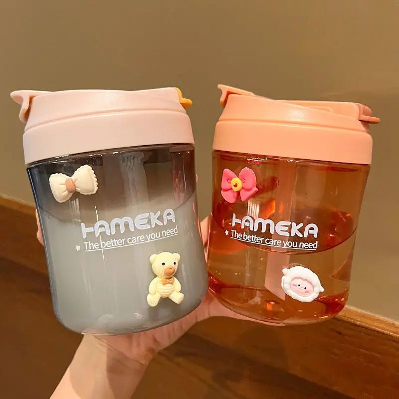 Portable 500ml Plastic Hot Cold Drink Cup - Galaxy Cart