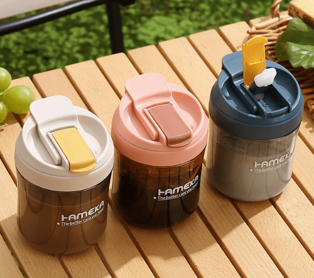 Portable 500ml Plastic Hot Cold Drink Cup - Galaxy Cart
