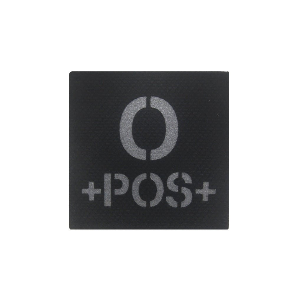 Reflective Blood Type Badge Velcro Armband - Galaxy Cart