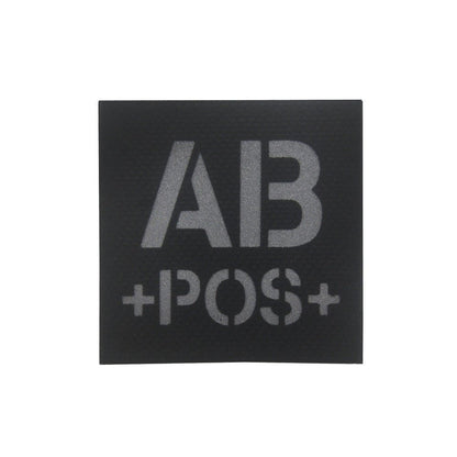 Reflective Blood Type Badge Velcro Armband - Galaxy Cart