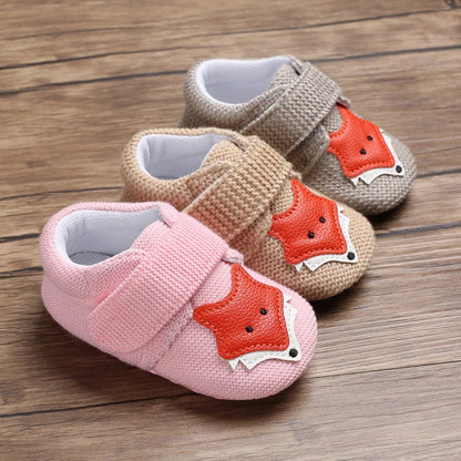 Soft Sole Cartoon Baby Shoes for 0-1 Year Olds - Galaxy Cart