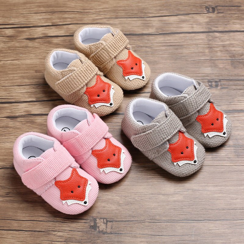 Soft Sole Cartoon Baby Shoes for 0-1 Year Olds - Galaxy Cart