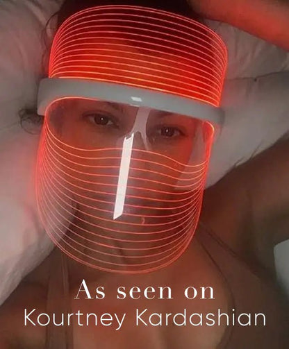 Solaris Laboratories NY How To Glow 4 Color LED Light Therapy Mask SALE - Galaxy Cart