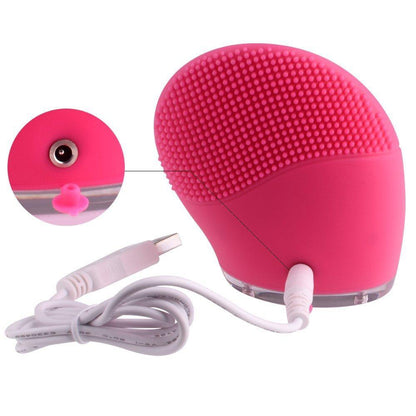 Ultrasonic Electric Facial Cleansing Brush - Galaxy Cart