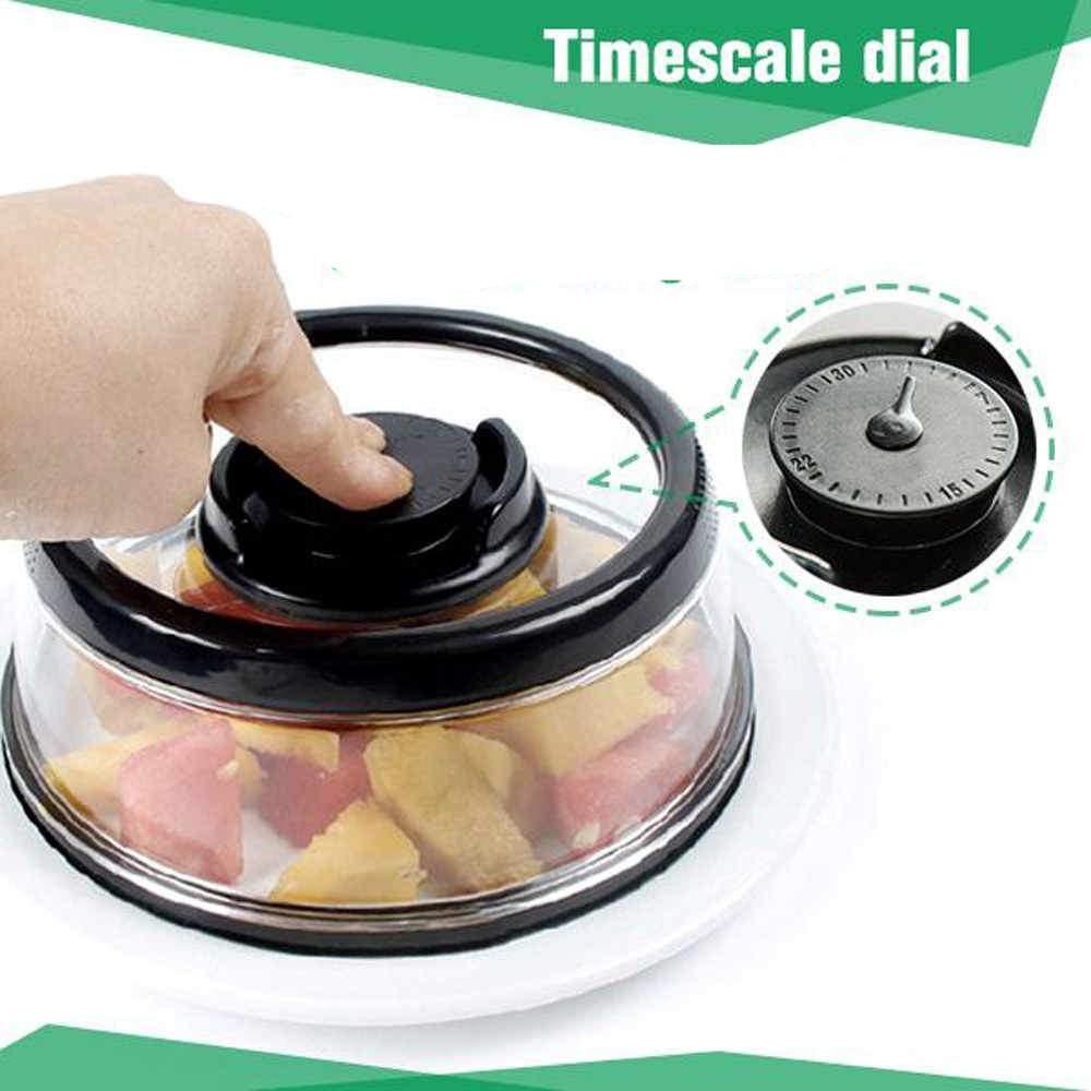 Vacuum Food Seal Cover With Time Scale - Galaxy Cart