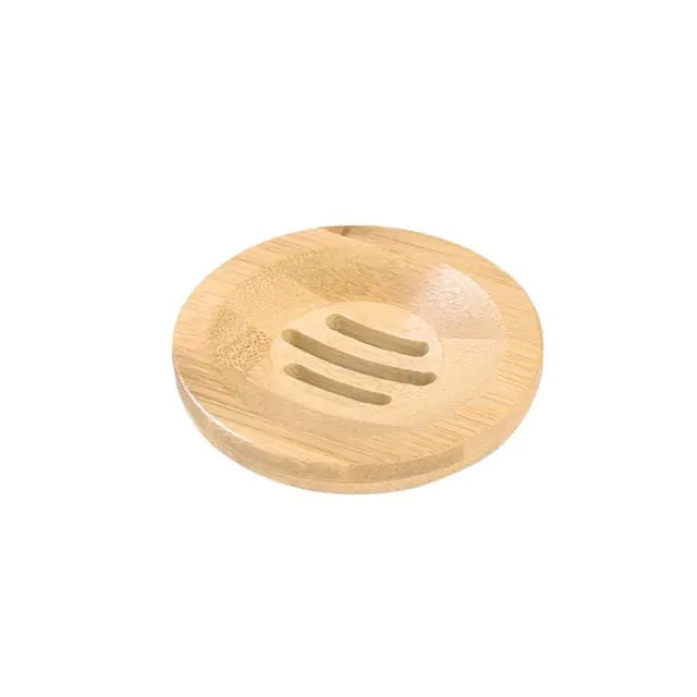 Wooden Bamboo Soap Dish - Galaxy Cart