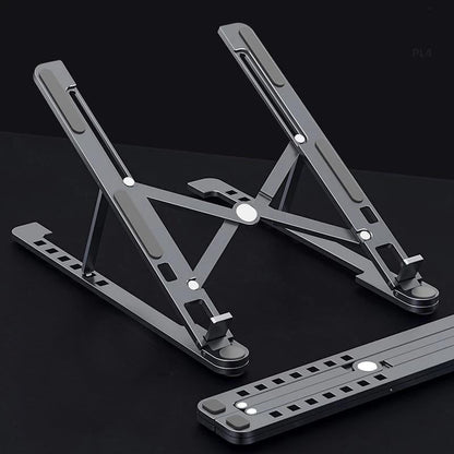 X Style Adjustable Aluminum Laptop Riser - Galaxy Cart